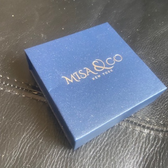 Misa & Co. Stainless Steel, 3 Strand, Lava Beads and Leather Bracelet / Black - Picture 5 of 5